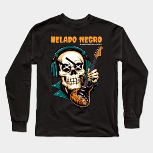 helado negro Long Sleeve T-Shirt